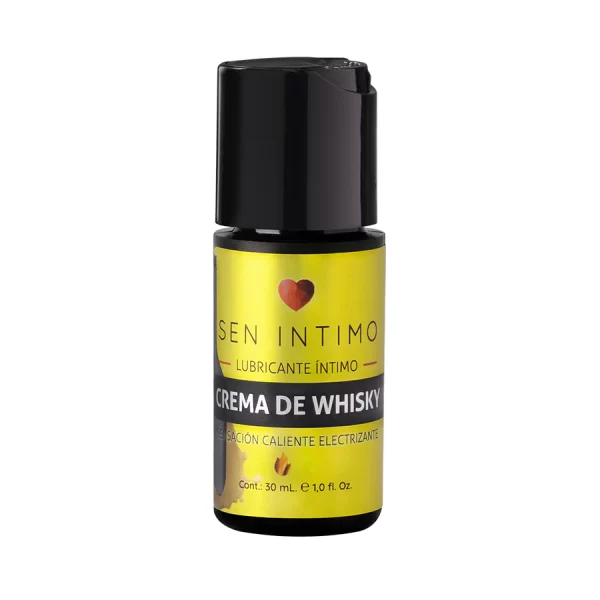 Lubricante Crema de Whisky Sensación Caliente y Electrizante