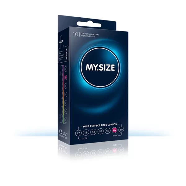 Condón Mysize 64 milímetros