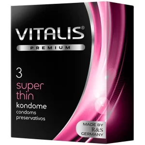 Condón Vitalis Super Thin Ultra Delgado