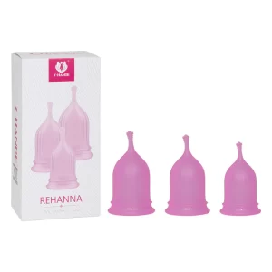 Copa Menstrual Rehanna (Juego de 3 Copas)