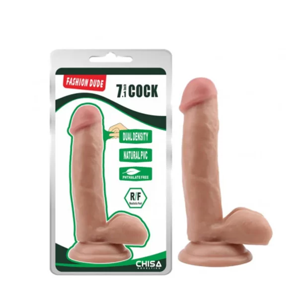 Dildo Realista Fashion Dude 7.1 Flesh