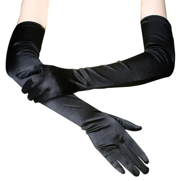 Guantes Moonlight Negro: Elegancia que Cautiva
