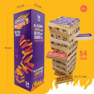 Jenga Picante: El Juego que Rompe el Hielo