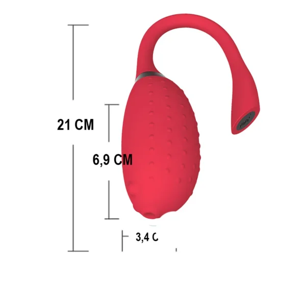 Huevo Vibrador Magic Vini Naranja: